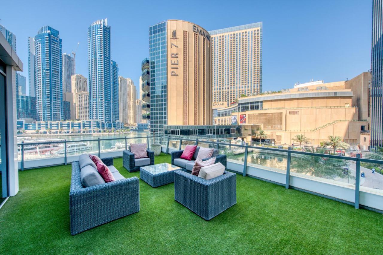 Maison Privee - Big, Bright, Luxury Marina Views Apt Next To Beach Dubaj Exteriér fotografie